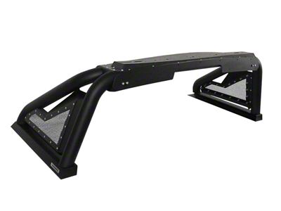 Go Rhino Sport Bar 2.0 Roll Bar; Textured Black (14-18 Sierra 1500)