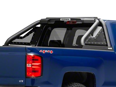 Go Rhino Sport Bar 2.0 Roll Bar; Textured Black (14-18 Silverado 1500)