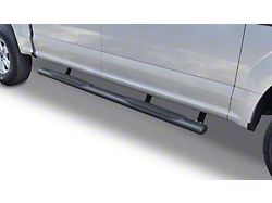 Go Rhino 4-Inch OE Xtreme Side Step Bars; Textured Black (17-26 F-250 Super Duty SuperCrew)