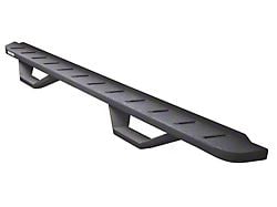 Go Rhino RB10 Running Boards with Drop Steps; Textured Black (17-25 F-250 Super Duty SuperCrew)