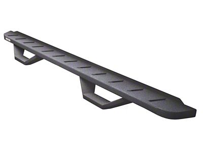 Go Rhino RB10 Running Boards with Drop Steps; Textured Black (11-16 F-250 Super Duty SuperCrew)