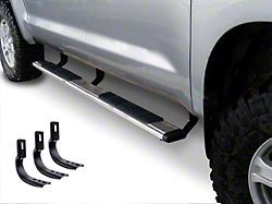 Go Rhino 5-Inch OE Xtreme Low Profile Side Step Bars; Polished (11-16 F-250 Super Duty SuperCab)