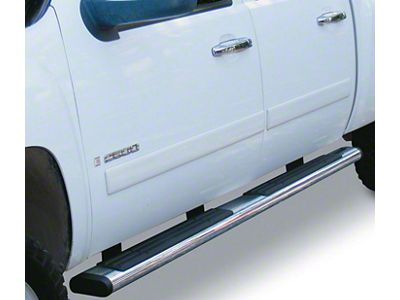 Go Rhino 6-Inch OE Xtreme Side Step Bars; Polished (17-25 F-250 Super Duty SuperCab)