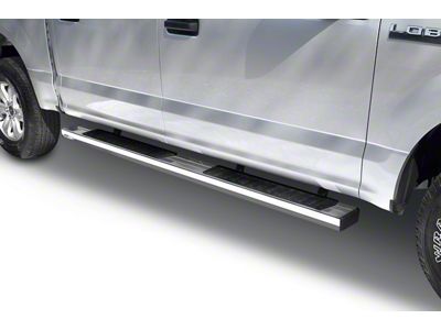 Go Rhino 6-Inch OE Xtreme II Side Step Bars; Polished (17-25 F-250 Super Duty SuperCrew)