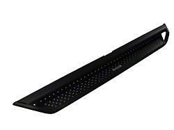 Go Rhino Dominator Xtreme D1 Side Step Bars; Textured Black (17-26 F-250 Super Duty SuperCab)