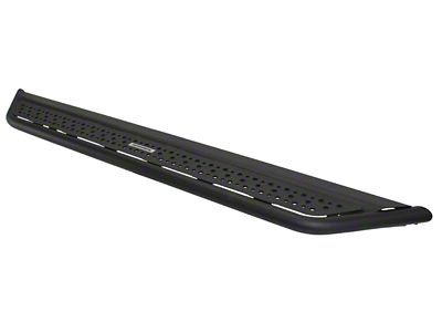 Go Rhino Dominator Xtreme D6 Side Step Bars; Textured Black (17-25 F-250 Super Duty SuperCab)