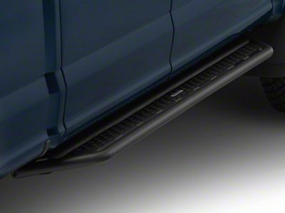 Go Rhino Dominator Xtreme D6 Side Step Bars; Textured Black (99-16 F-250 Super Duty SuperCrew)