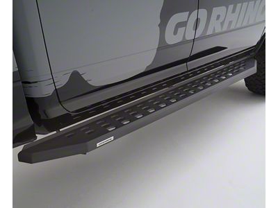 RB20 Running Boards; Textured Black (17-22 F-250 Super Duty SuperCrew)