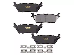 Goodyear Brakes Truck and SUV Carbon Ceramic Brake Pads; Rear Pair (15-20 F-150 w/ Electric Parking Brake)