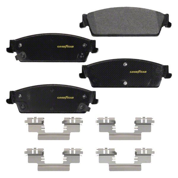 Goodyear Brakes Silverado 1500 Truck and SUV Carbon Ceramic Brake Pads