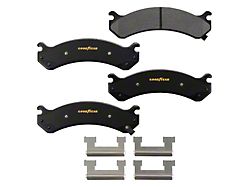 Goodyear Brakes Truck and SUV Carbon Ceramic Brake Pads; Rear Pair (07-10 Silverado 3500 HD SRW)