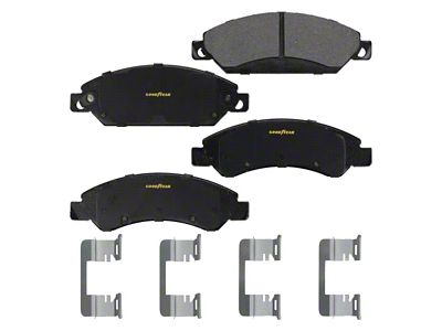 Goodyear Brakes Truck and SUV Carbon Ceramic Brake Pads; Front Pair (2007 Yukon)