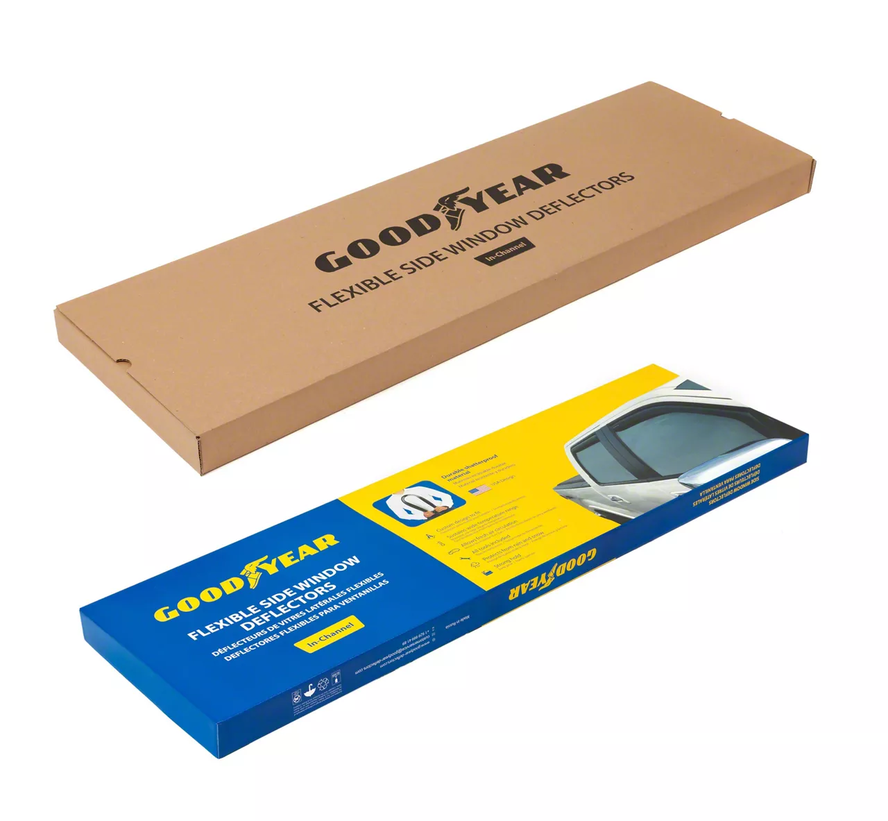 Goodyear Car Accessories Colorado Shatterproof inChannel Window