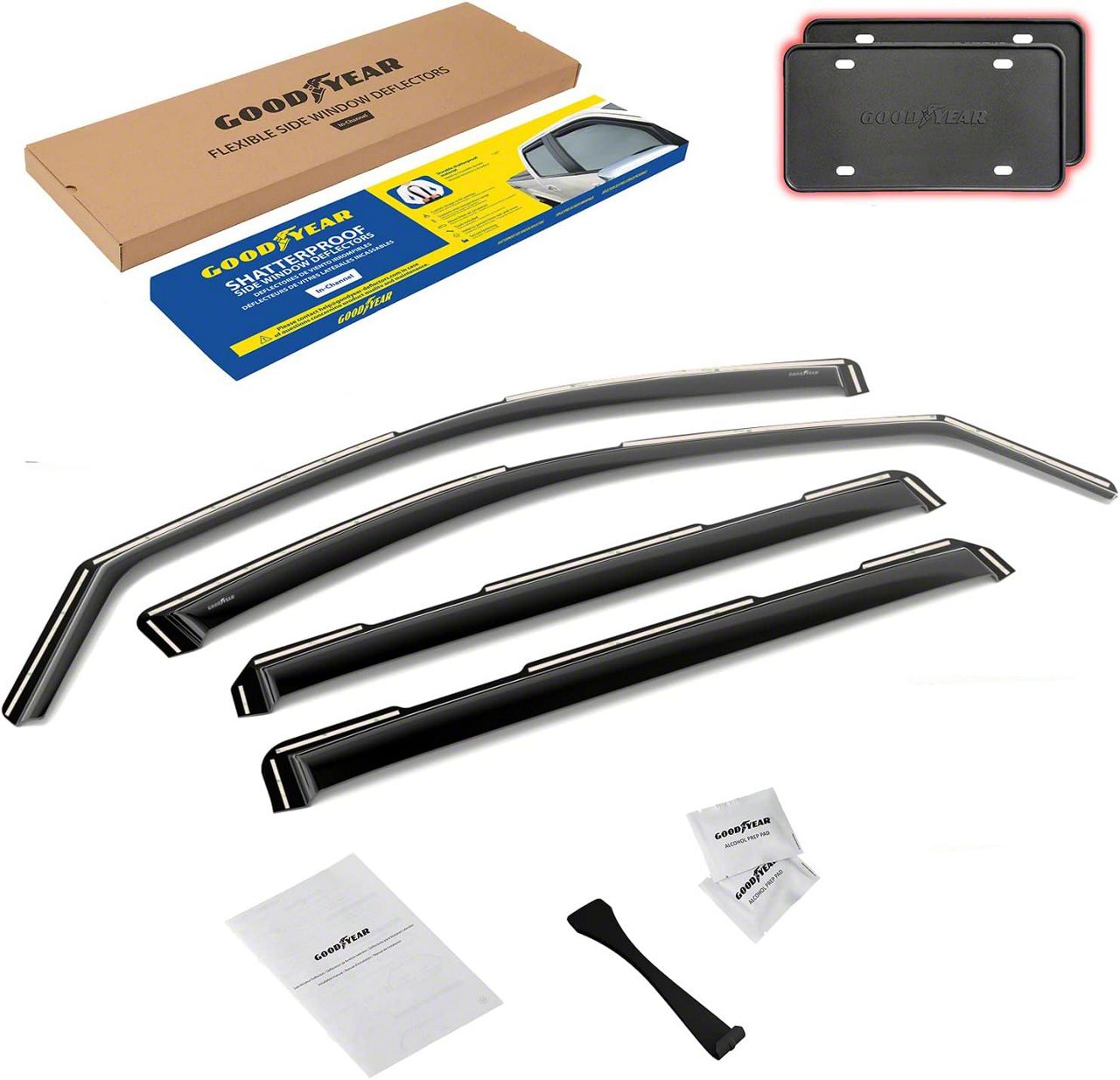 Goodyear Car Accessories Sierra 2500 Shatterproof inChannel Window