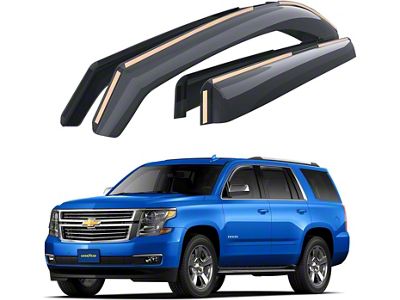 Goodyear Car Accessories Shatterproof in-Channel Window Deflectors (15-20 Tahoe)