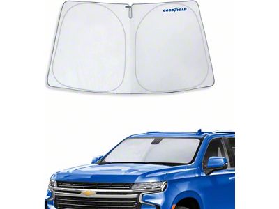 Goodyear Car Accessories Windshield Sun Shade (21-25 Tahoe)