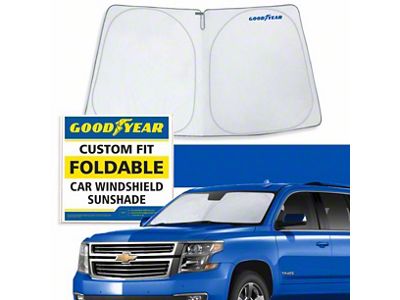 Goodyear Car Accessories Windshield Sun Shade (15-20 Tahoe)