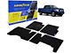 Goodyear Car Accessories Custom Fit Front and Rear Floor Liners; Black (09-14 F-150 SuperCab)