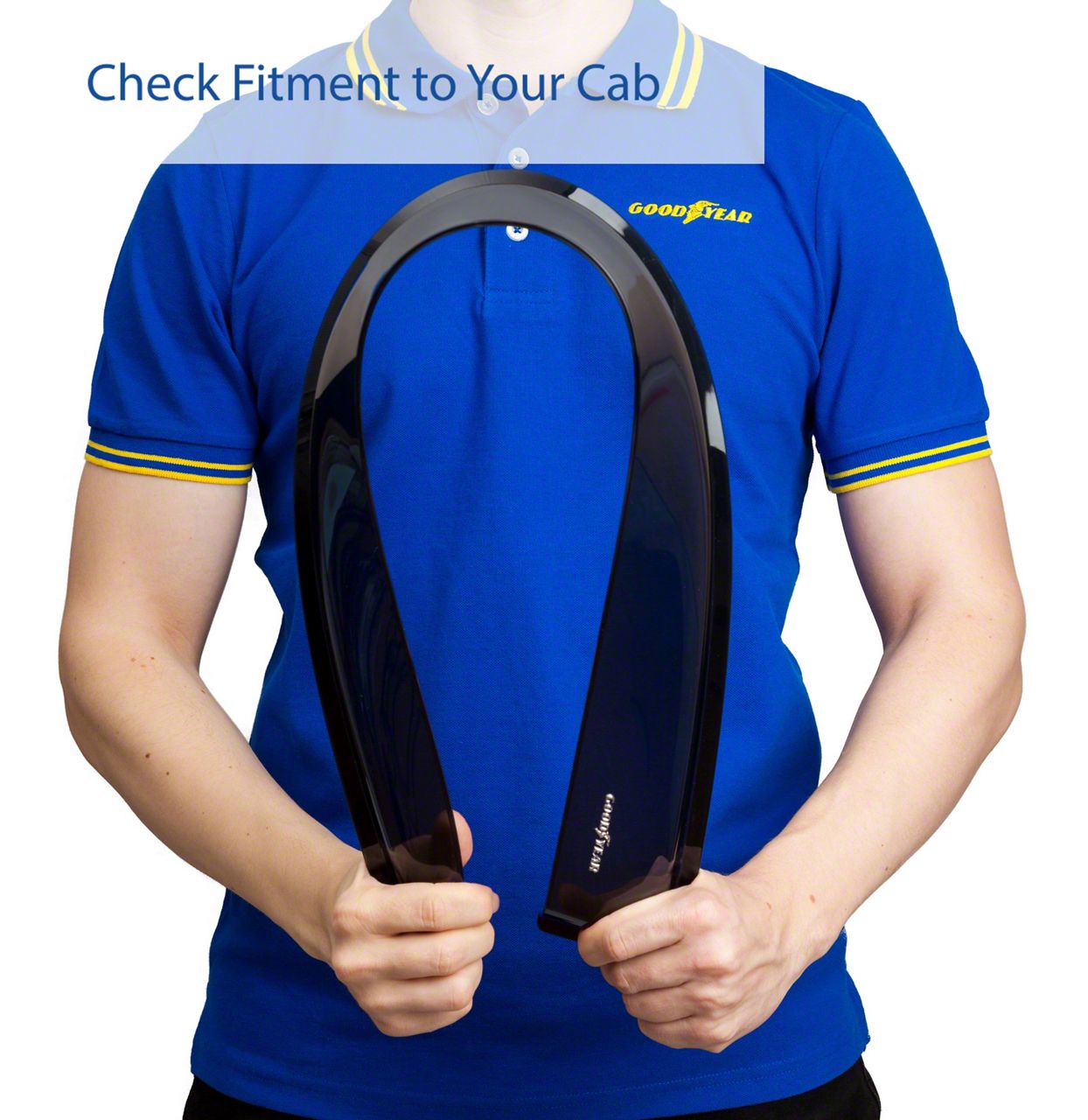 Goodyear Car Accessories F150 Shatterproof inChannel Window