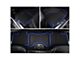 Goodyear Car Accessories Custom Fit Front and Rear Floor Liners; Black/Blue (09-18 RAM 1500 Quad Cab)