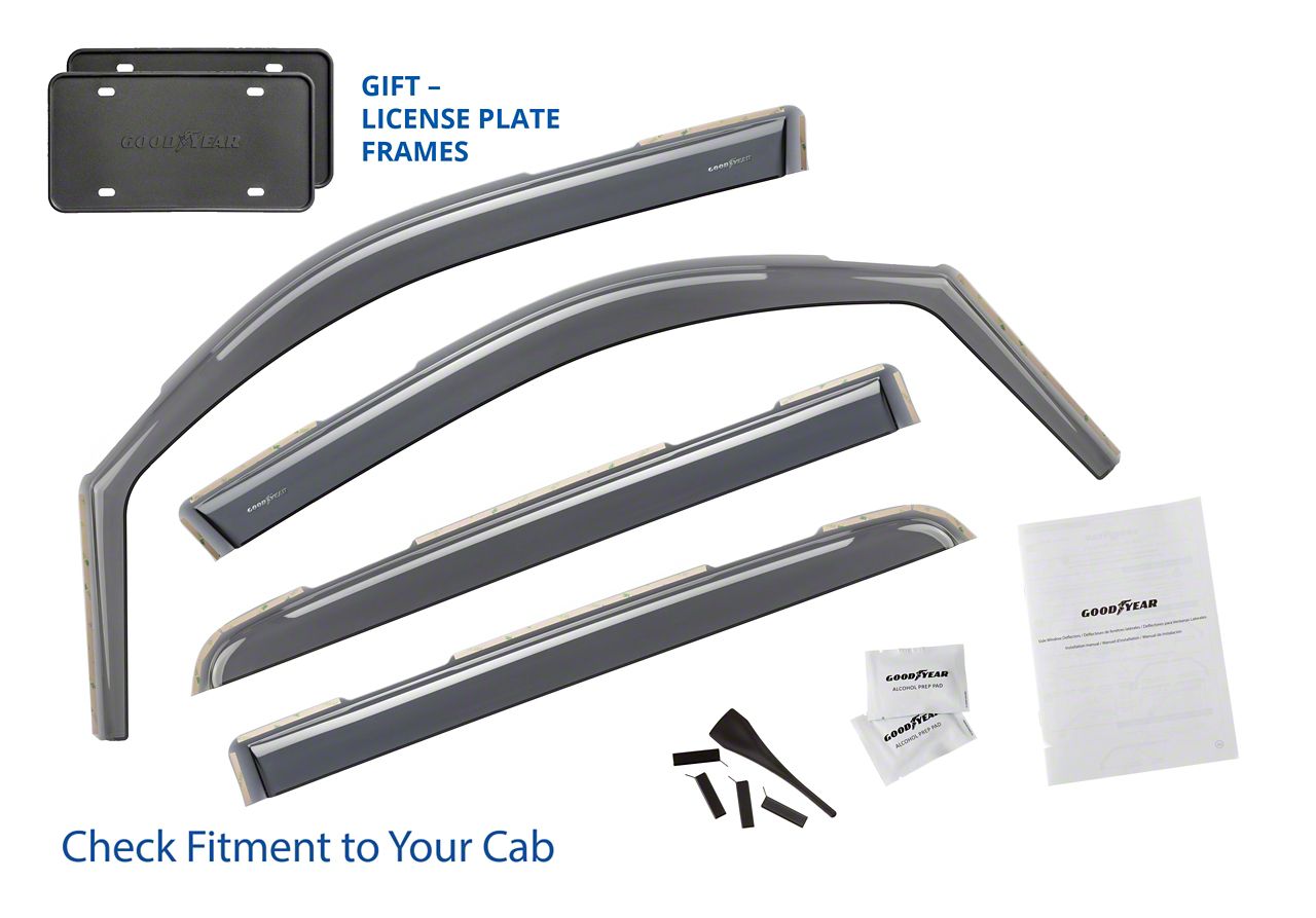 Goodyear Car Accessories RAM 1500 Shatterproof inChannel Window