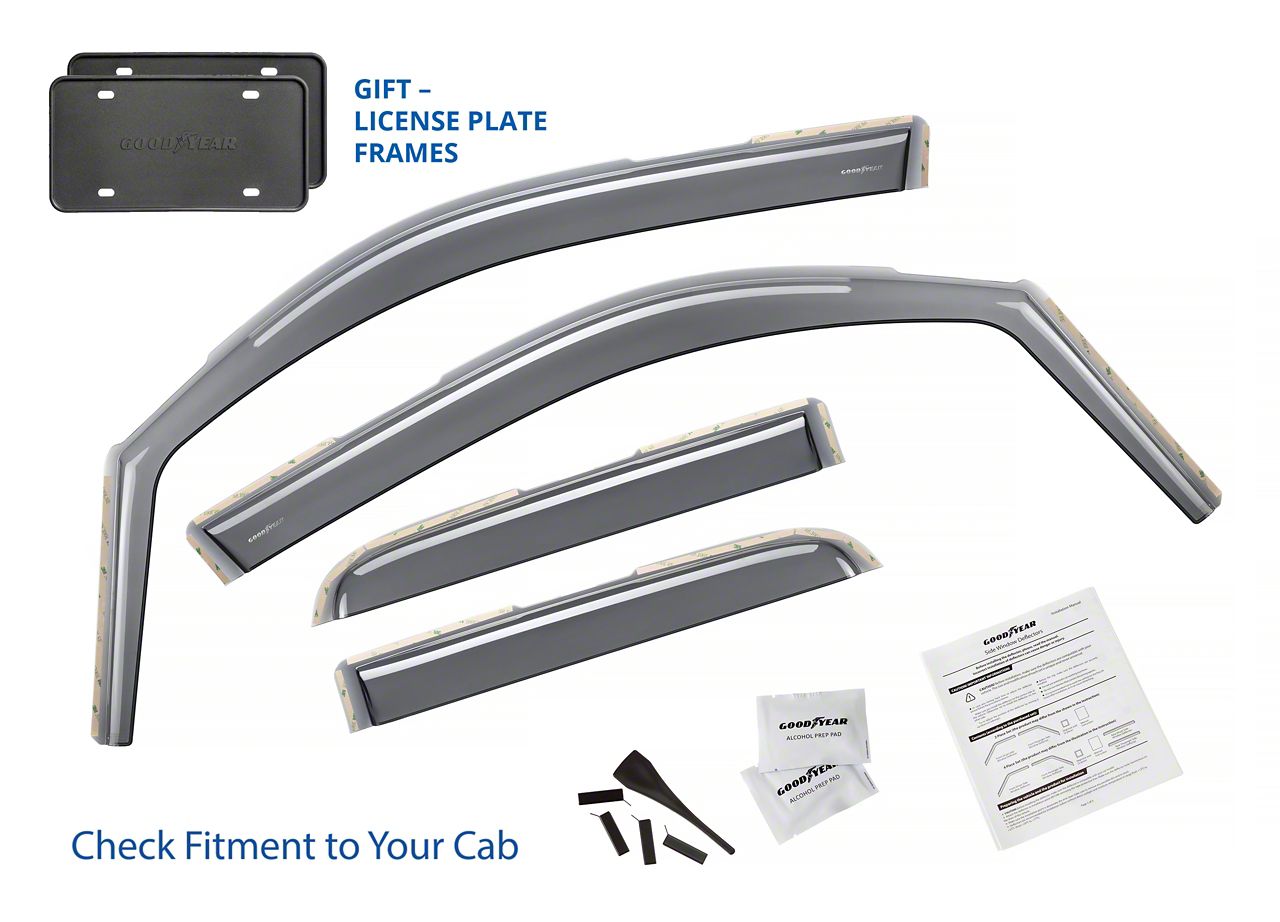 Goodyear Car Accessories RAM 1500 Shatterproof inChannel Window