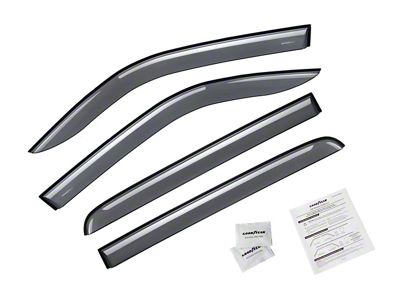 Goodyear Car Accessories Tape-On Window Deflectors (19-25 RAM 1500 Crew Cab)