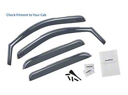 Goodyear Car Accessories Shatterproof in-Channel Window Deflectors (07-13 Sierra 1500 Crew Cab)
