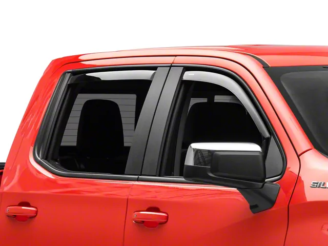 Goodyear Car Accessories Shatterproof in-Channel Window Deflectors (19-24 Sierra 1500 Crew Cab)