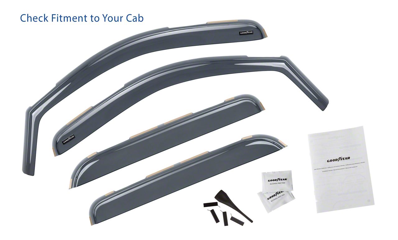 Goodyear Car Accessories Sierra 3500 Shatterproof inChannel Window