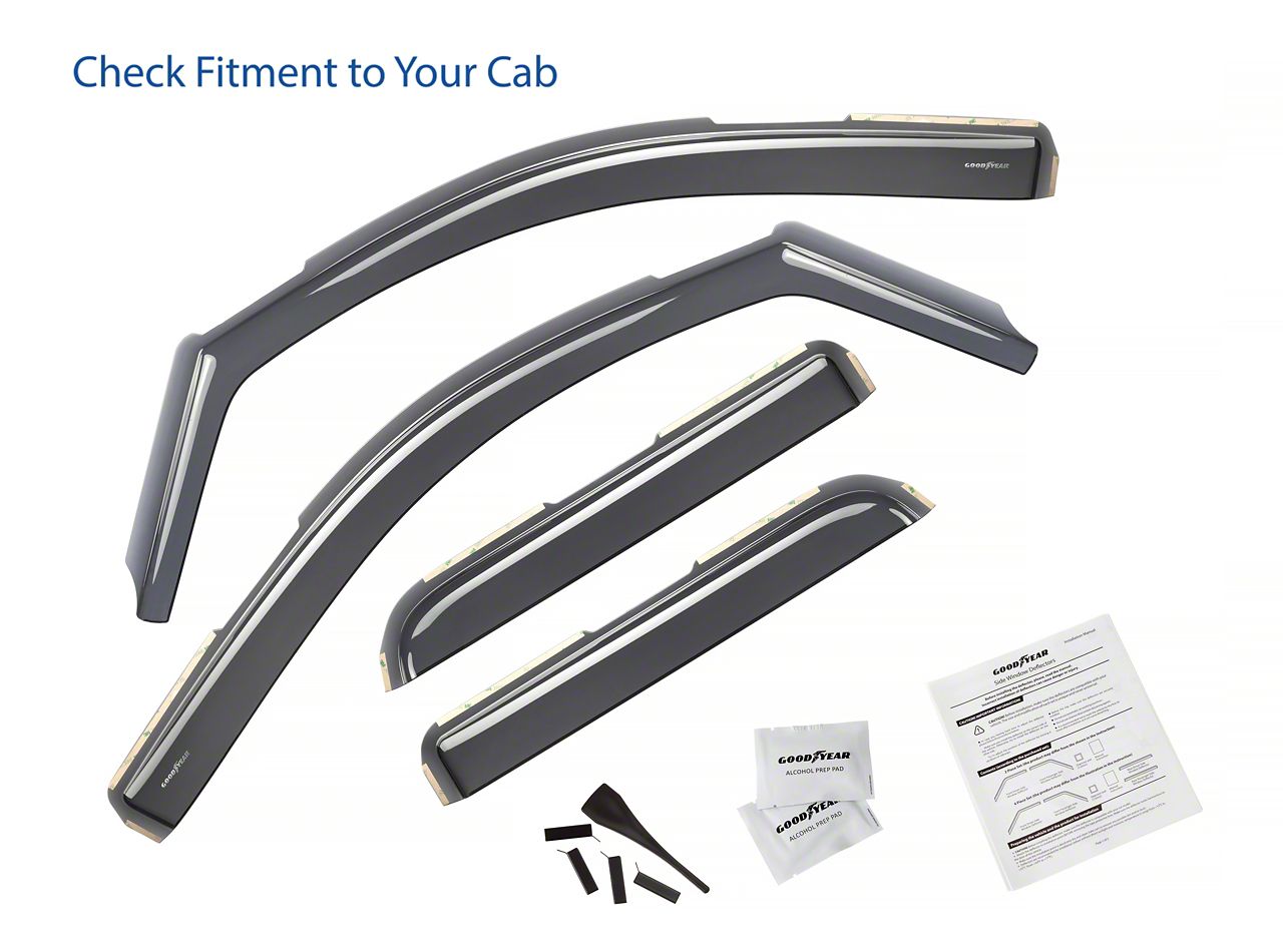 Goodyear Car Accessories Silverado 2500 Shatterproof inChannel Window