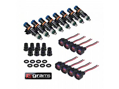 Grams Performance 3-Bar Fuel Injectors; 2200cc (99-03 F-150 Lightning; 02-03 F-150 Harley Davidson)
