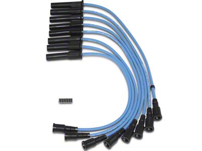 Granatelli Motor Sports Ignition Wires and Coil Pack Internals; Blue (11-12 6.2L F-350 Super Duty)