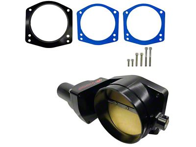 Granatelli Motor Sports 108mm Throttle Body; Black (09-13 6.2L Silverado 1500)