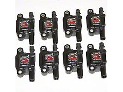 Granatelli Motor Sports Pro Series Extreme Coil Packs; Black (07-18 5.3L, 6.2L Silverado 1500)
