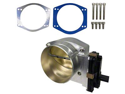 Granatelli Motor Sports 112mm Throttle Body; Natural (14-25 6.2L Silverado 1500)