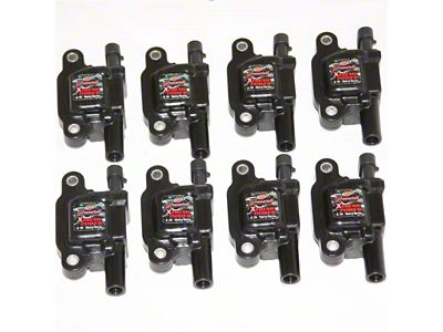 Granatelli Motor Sports Xtreme Power LS Series Coil Packs; Black (15-24 V8 Tahoe)