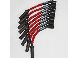 Granatelli Motor Sports High Performance Ignition Wires; High Temp Red (15-26 V8 Yukon)