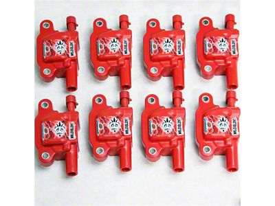 Granatelli Motor Sports Malevolent Series Coil Packs; Red (15-25 V8 Yukon)