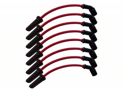 Granatelli Motor Sports Performance Spark Plug Wires; Red Wire (15-25 V8 Yukon)