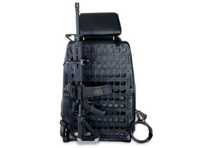 Grey Man Tactical RMP Vehicle Locking Rifle Rack MOLLE Panel with XL Buttstock Cup Kit and SC-6 Mount; 15.25-Inch x 25-Inch (Universal; Some Adaptation May Be Required)