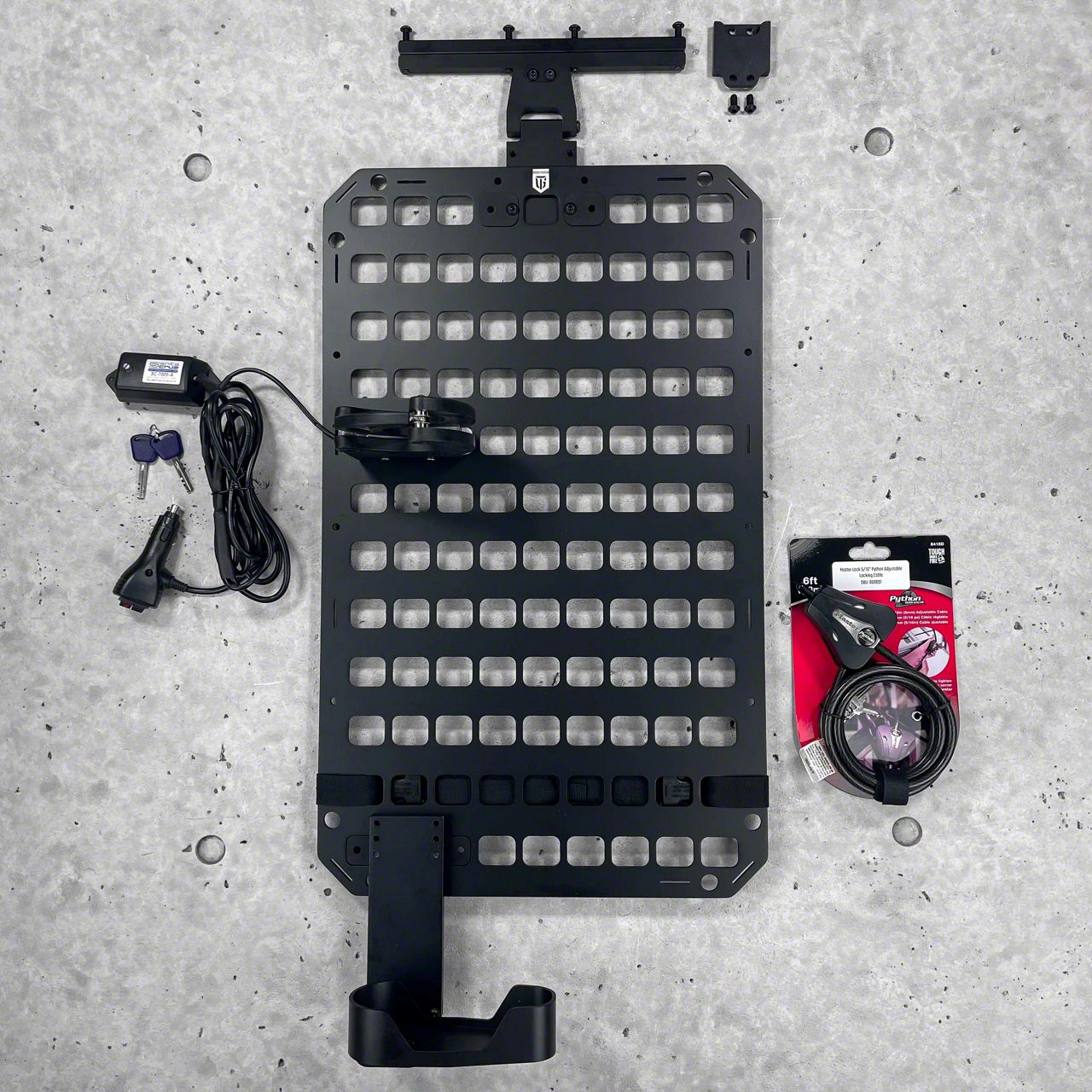 Grey Man Tactical F150 RMPX Vehicle Locking Rifle Rack MOLLE Panel