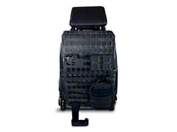 Grey Man Tactical RMP Vehicle Rifle Rack MOLLE Panel with Standard Buttstock Cup Kit, 6-Inch Extension and Large Utility Pouch; 15.25-Inch x 25-Inch (Universal; Some Adaptation May Be Required)