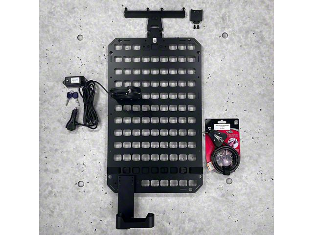 Grey Man Tactical Ranger RMPX Vehicle Locking Rifle Rack MOLLE Panel ...