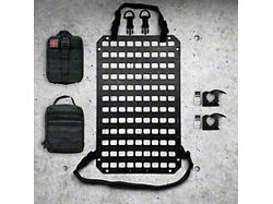 Grey Man Tactical Vehicle Seatback RMP MOLLE Panel Package with Original QuickFist Clamp and Hardware and Empty Medical Tear Away Pouch; 15.25-Inch x 25-Inch (Universal; Some Adaptation May Be Required)