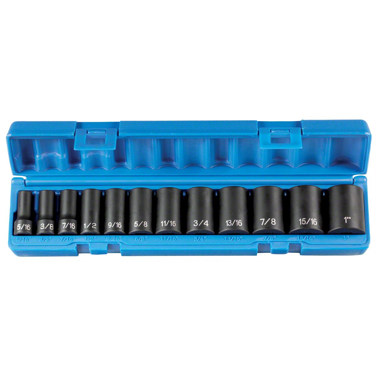 Grey Pneumatic Universal AT 3/8-Inch Drive Semi-Deep Length 12-Point ...