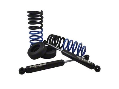 Ground Force 2-Inch Rear Lowering Kit (09-18 RAM 1500 Quad Cab w/ 6.4-Foot Box, Crew Cab w/ 5.7-Foot Box)