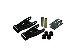 Ground Force 2-Inch Rear Lowering Shackle Kit (14-18 2WD Sierra 1500 Double Cab, Crew Cab)