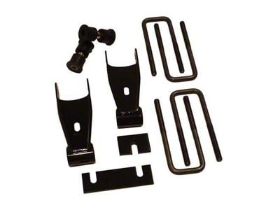 Ground Force 2.5-Inch Rear Lowering Shackle Kit (07-13 Sierra 1500 Extended Cab, Crew Cab)