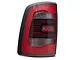 GTR Lighting Carbide LED Tail Lights; Black Housing; Red Lens (09-18 RAM 1500)
